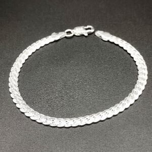 925 Sterling Silver Cuban Snake Chain Bracelet 5mm x 6 in. Anniversary Birthday